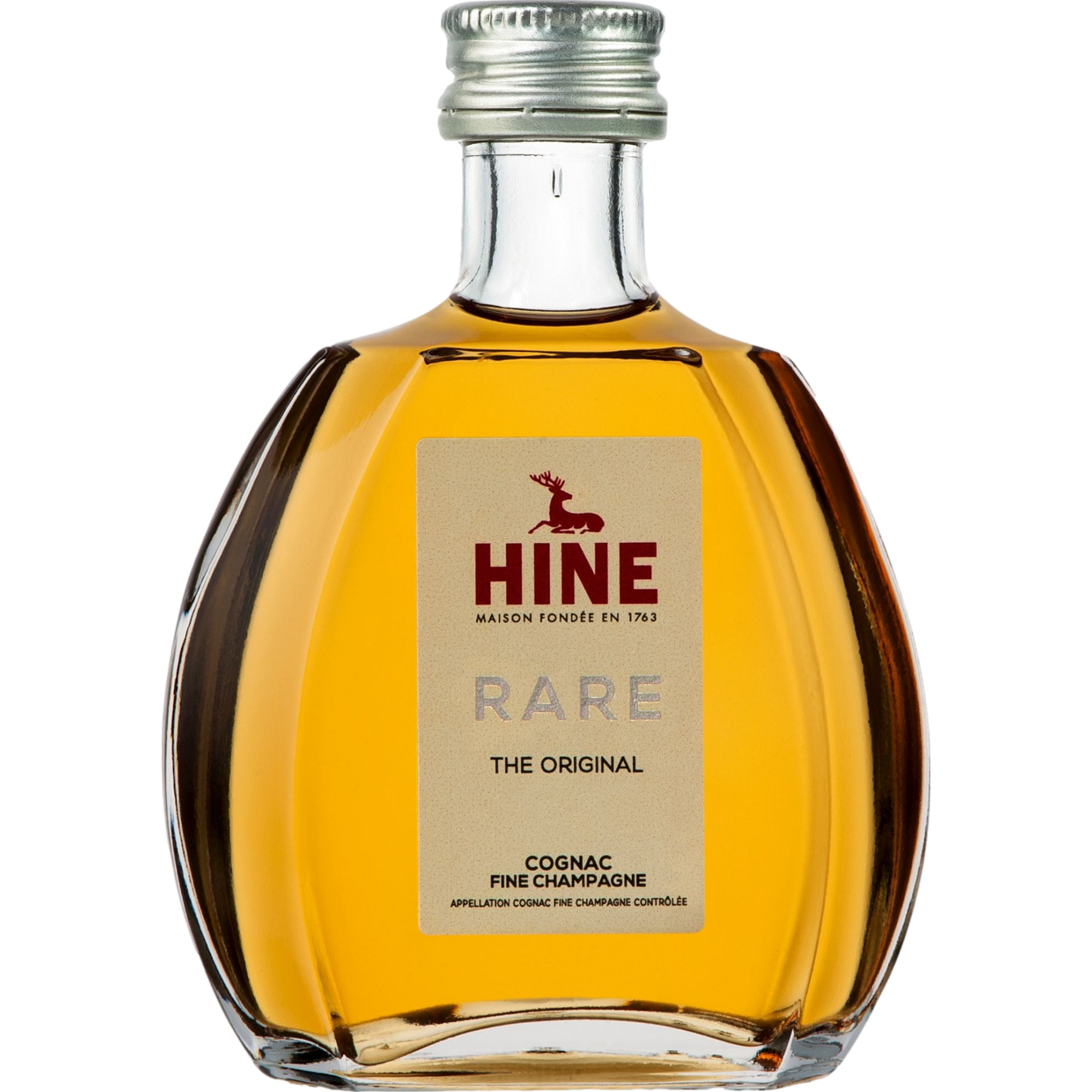 Hine Cognac Rare The Original, Cognac AOP, 0,05 L, 40% Vol. in Miniaturausführung, Cognac, Spirituosen