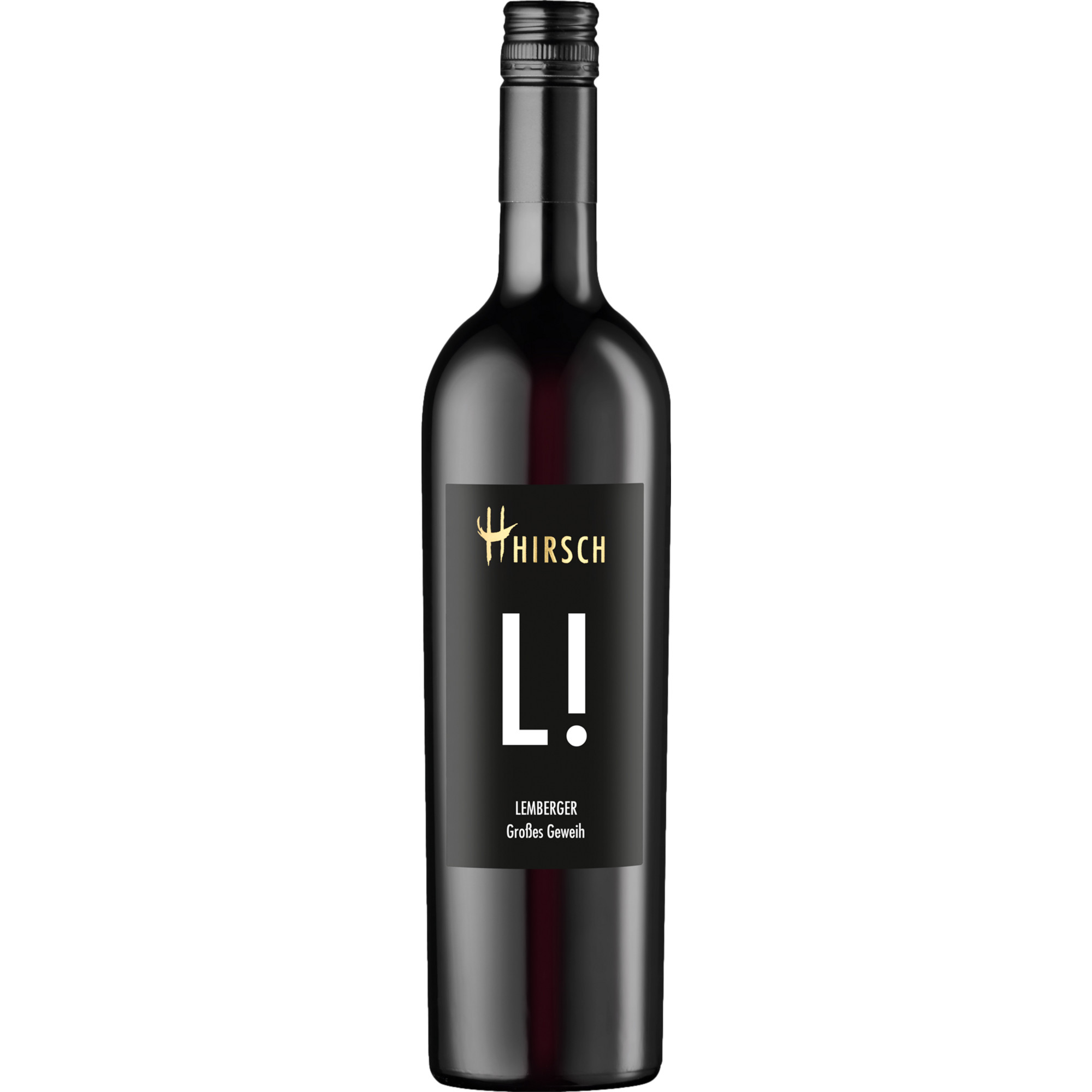 Hirsch L! Lemberger, Trocken, Württemberg, Württemberg, 2022, Rotwein