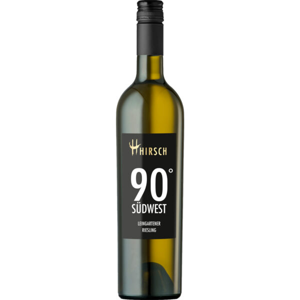 Hirsch Ortswein 90° Südwest Leingartener Riesling, Trocken, Württemberg, Württemberg, 2023, Weißwein