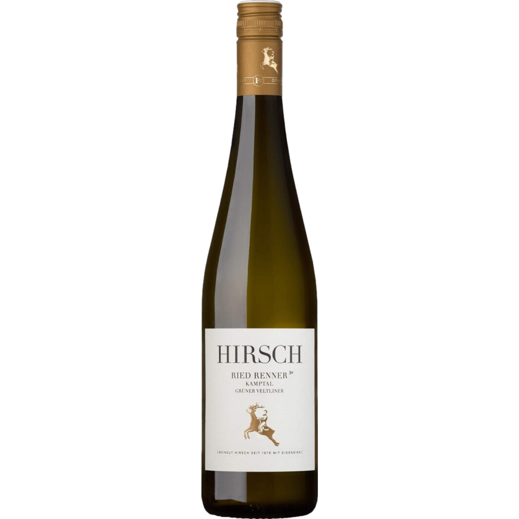 Hirsch Ried Renner Grüner Veltliner 1. Lage, Trocken, Kamptal DAC, Niederösterreich, 2021, Weißwein