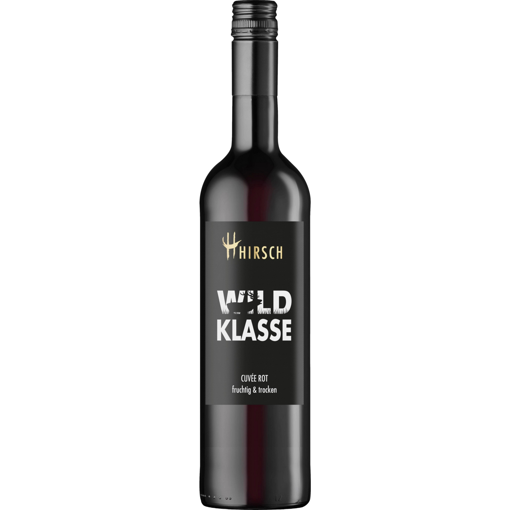 Hirsch Wildklasse Cuvée Rot, Trocken, Württemberg, Württemberg, Rotwein