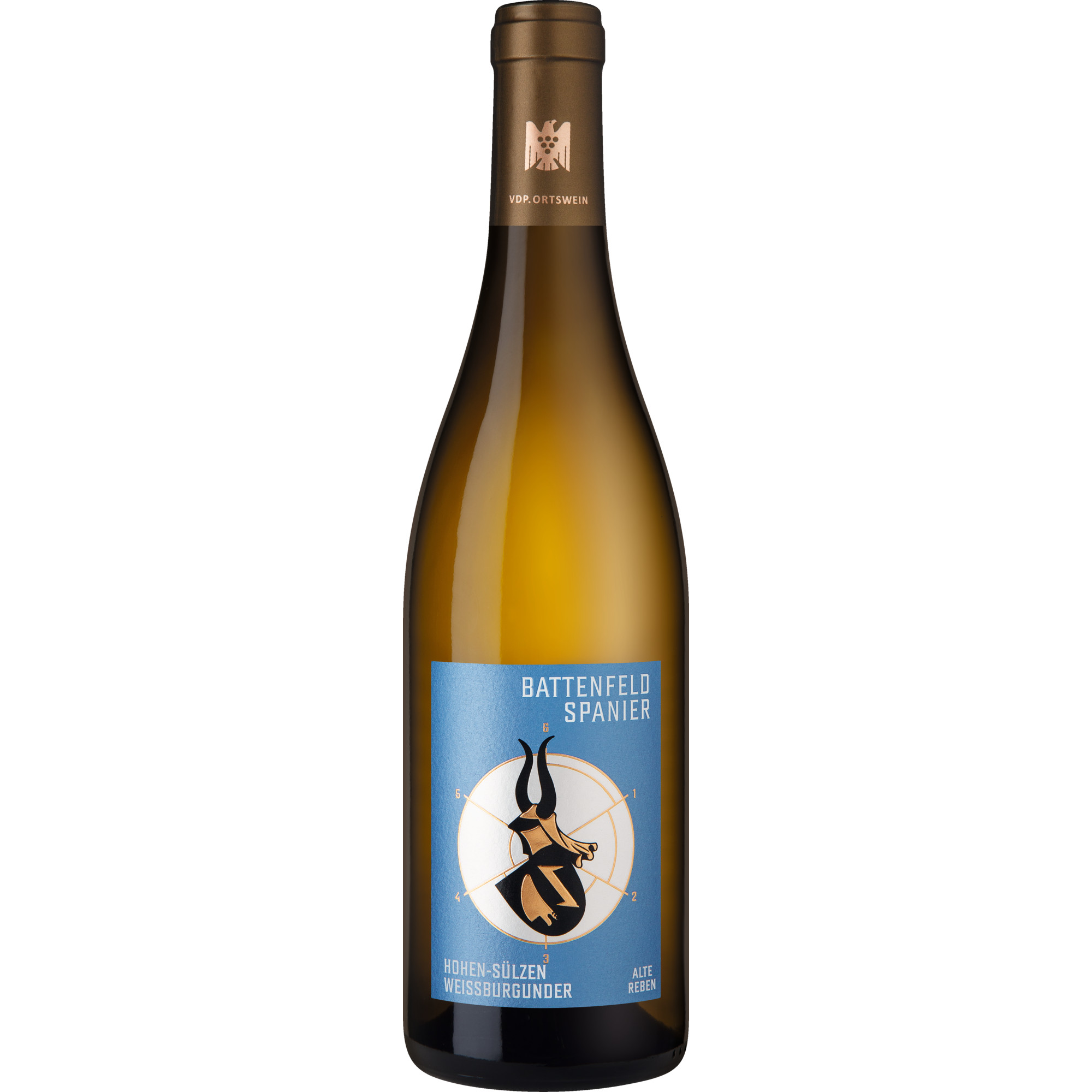 Hohen-Sülzen Weißburgunder Alte Reben, Trocken, Rheinhessen, Rheinhessen, 2022, Weißwein