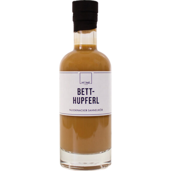 Home 1968 Betthupferl Nussknacker Sahnelikör, 0,2 L, 17% Vol., Spirituosen