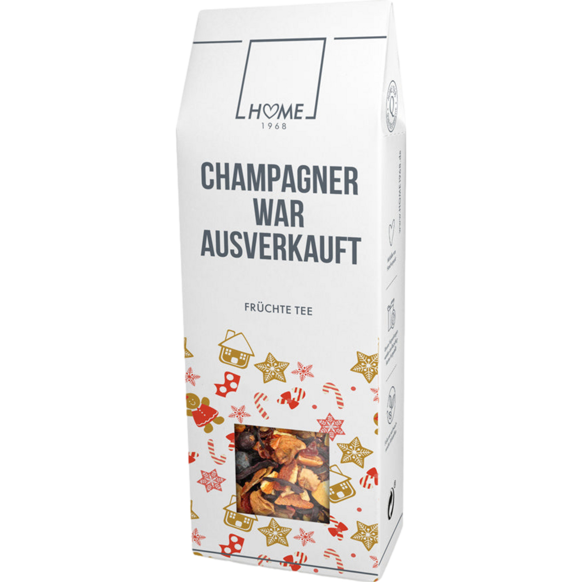 Home 1968 Champagner War Ausverkauft Früchteee, Früchtepunsch Früchtetee 100 g, Food