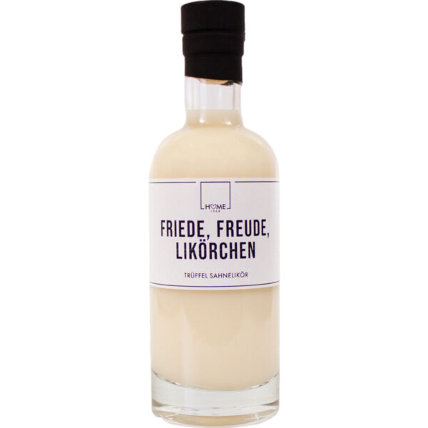 Home 1968 Friede, Freude, Likörchen, Trüffel Sahnelikör, 0,2 L, 17% Vol., Spirituosen