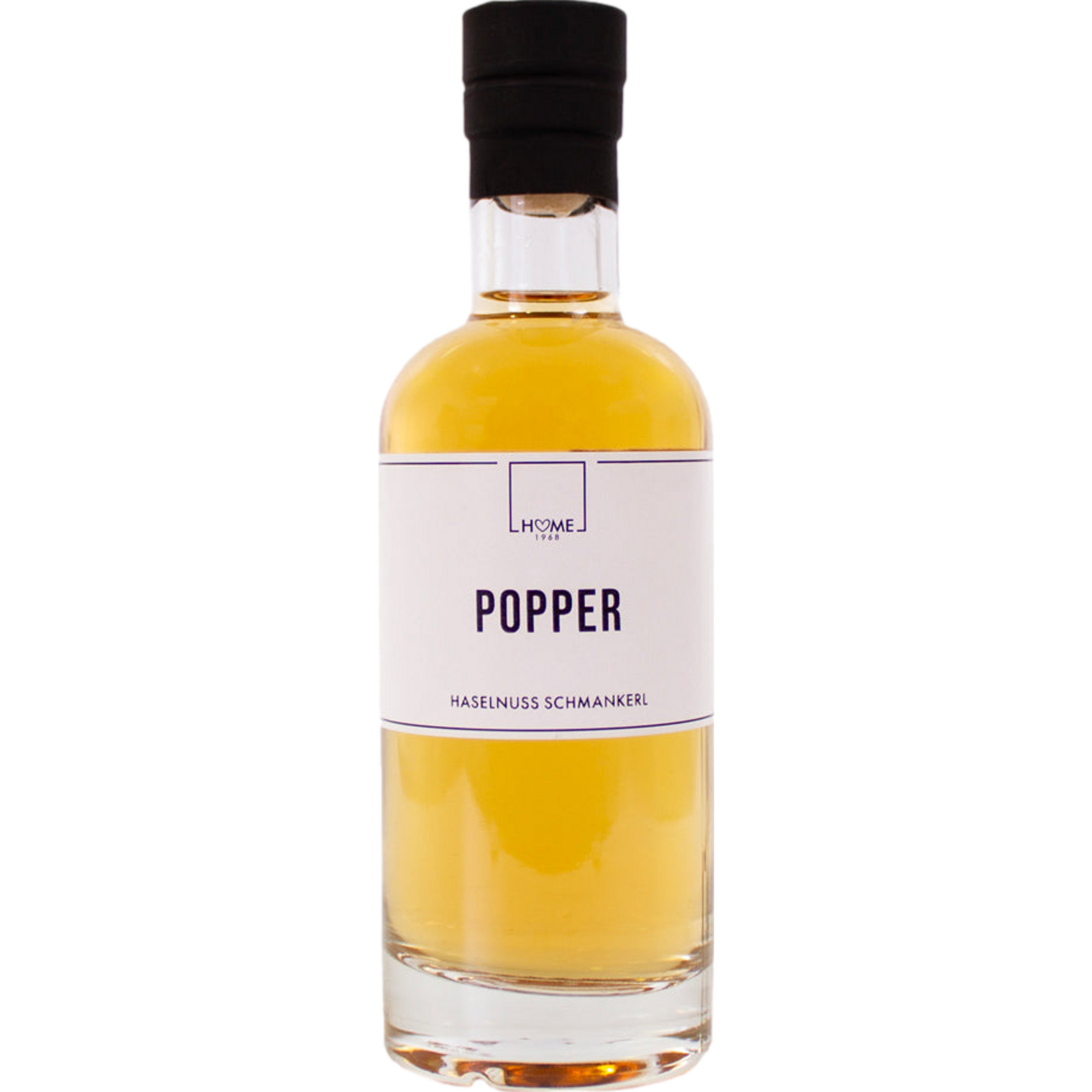 Home 1968 Popper Haselnuss Schmankerl, 0,2 L, 35% Vol., Spirituosen