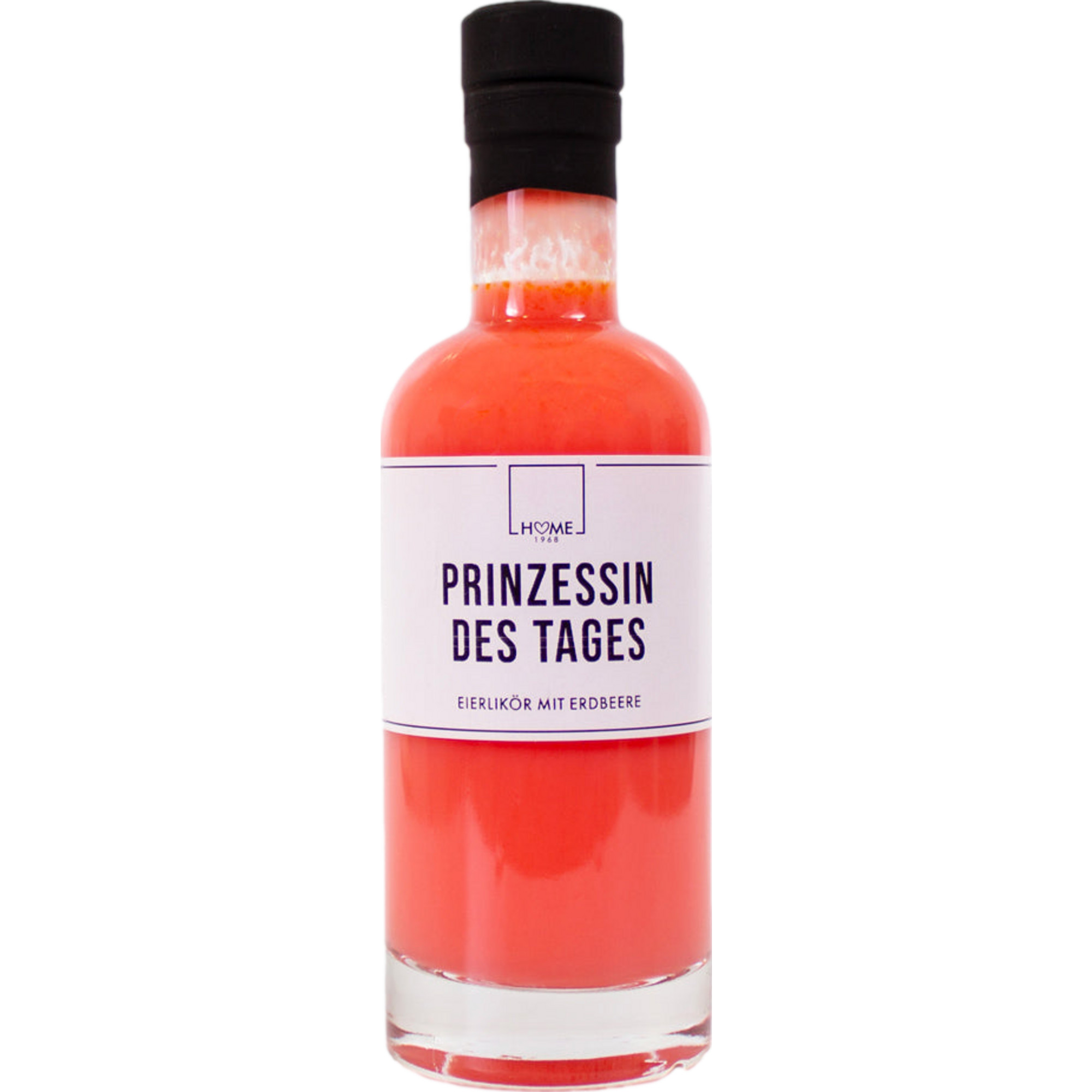 Home 1968 Prinzessin des Tages Eierlikör Erdbeere, Deutschland, 0,2 L, 15% Vol., Spirituosen