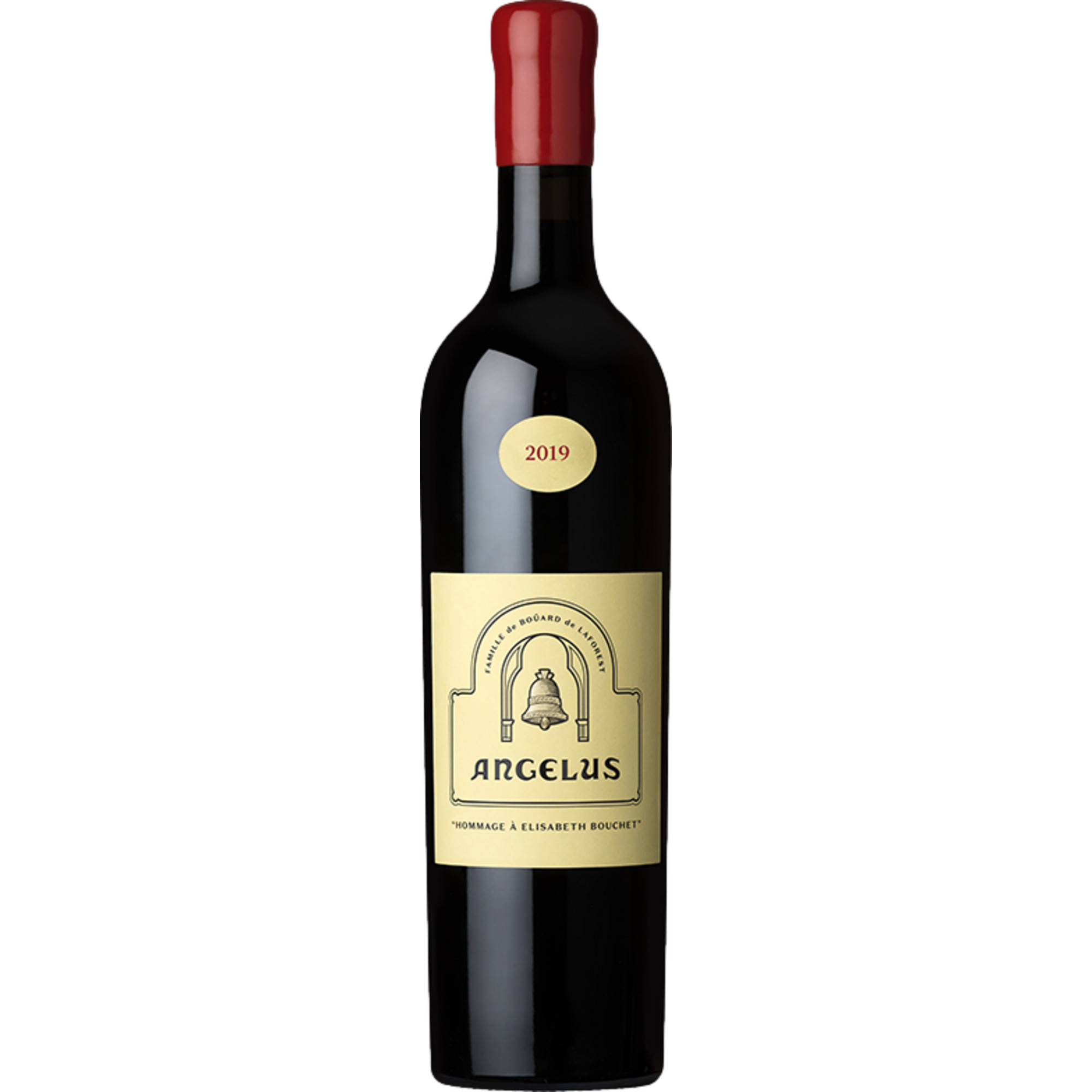 Hommage à Elisabeth Bouchet de Château Angélus, Saint-Emilion Grand Cru AOP, Bordeaux, 2019, Rotwein