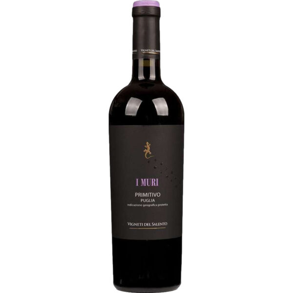 I Muri Primitivo, Puglia IGP, Apulien, 2024, Rotwein