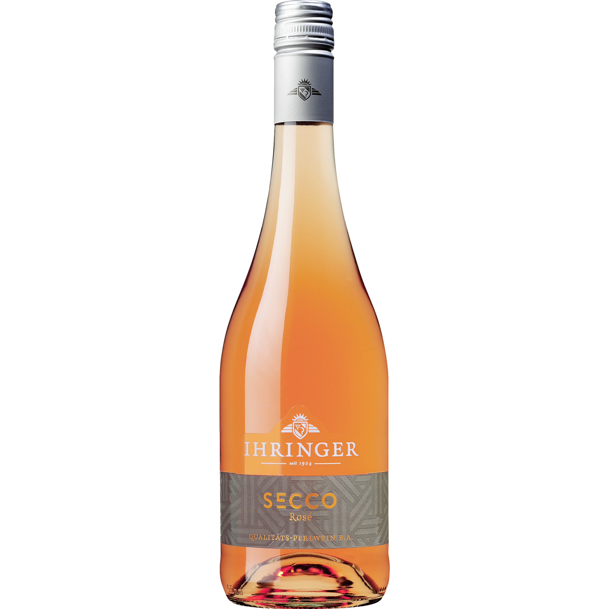 Ihringer Secco Rosé Qualitäts-Perlwein, Deutscher Perlwein mit zugesetzter Kohlensäure, Baden, Perlwein / Secco