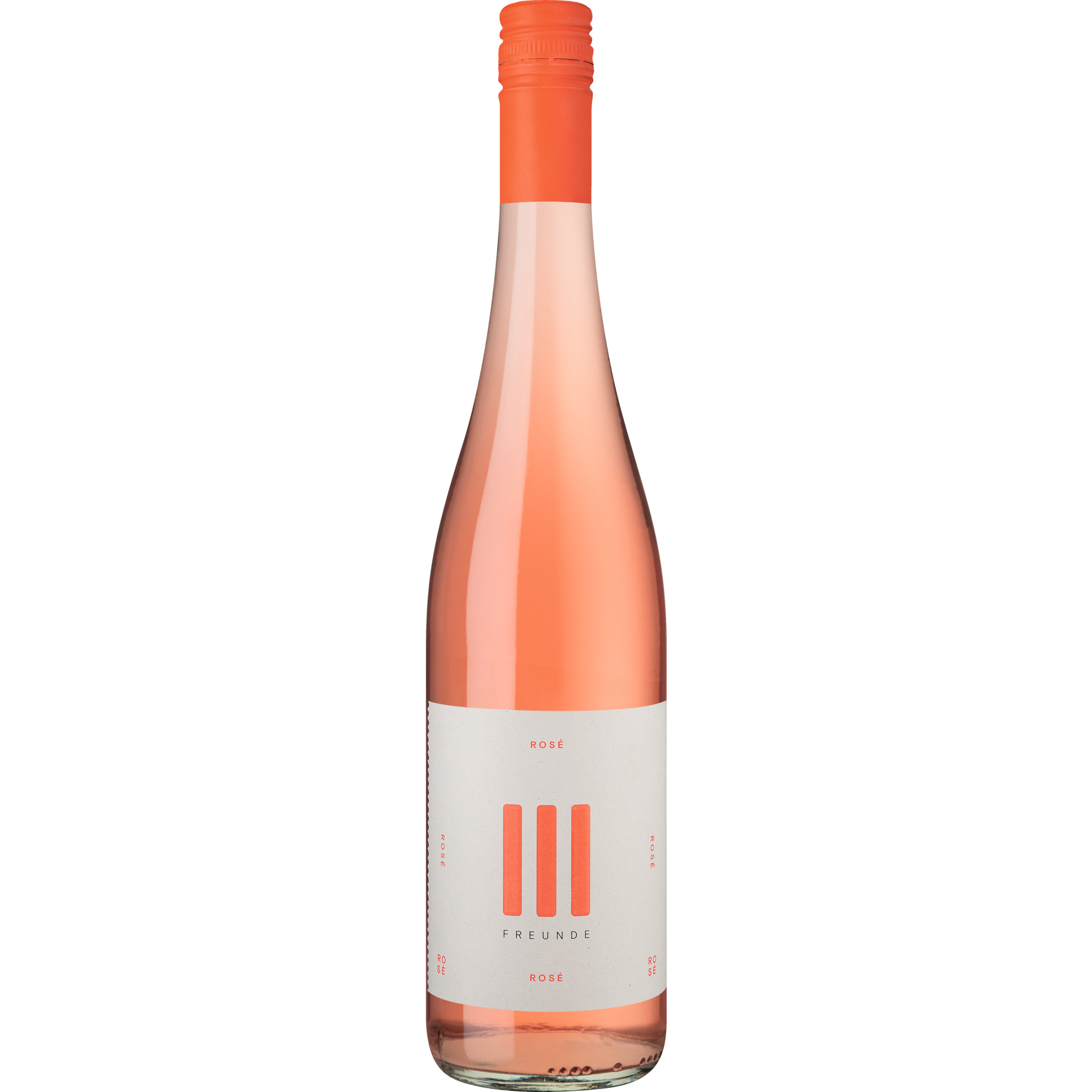 III Freunde Rosé, Rheinhessen, Rheinhessen, 2024, Roséwein