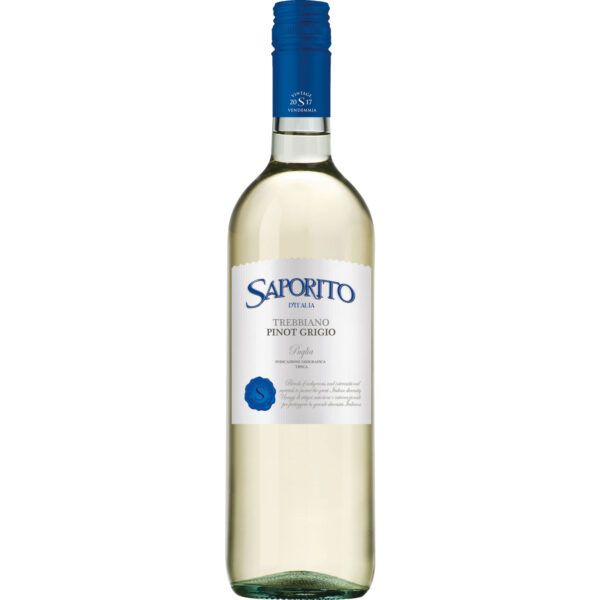 Il Saporito Trebbiano & Pinot Grigio, Puglia IGP, Venetien, 2025, Weißwein
