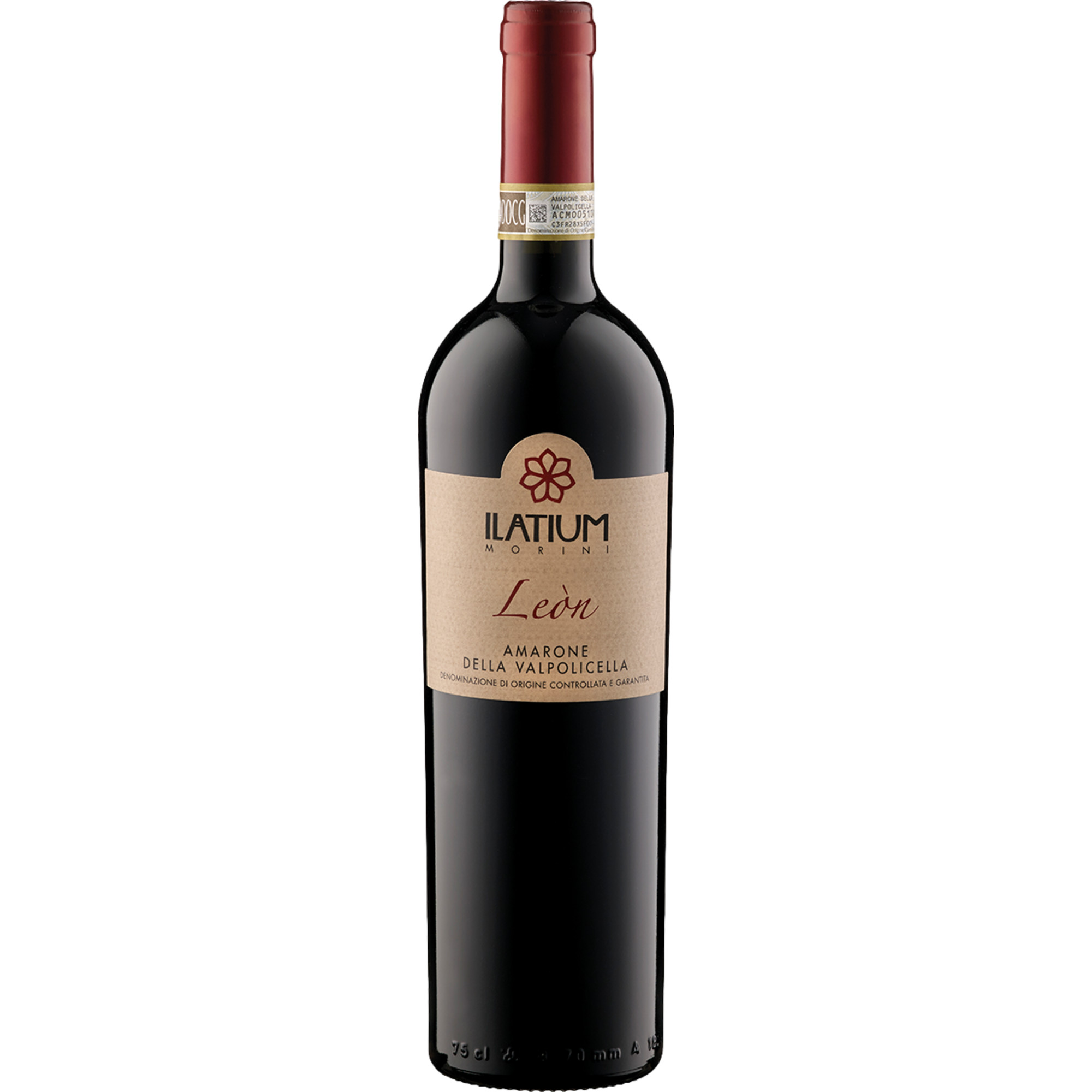 ILatium Morini Leon Amarone Della Valpolicella, Amarone della Valpolicella DOCG, Venetien, 2019, Rotwein