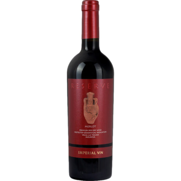 Imperial Vin Amphora Merlot, IGP Valul lui Traian, Valul lui Traian, 2024, Rotwein