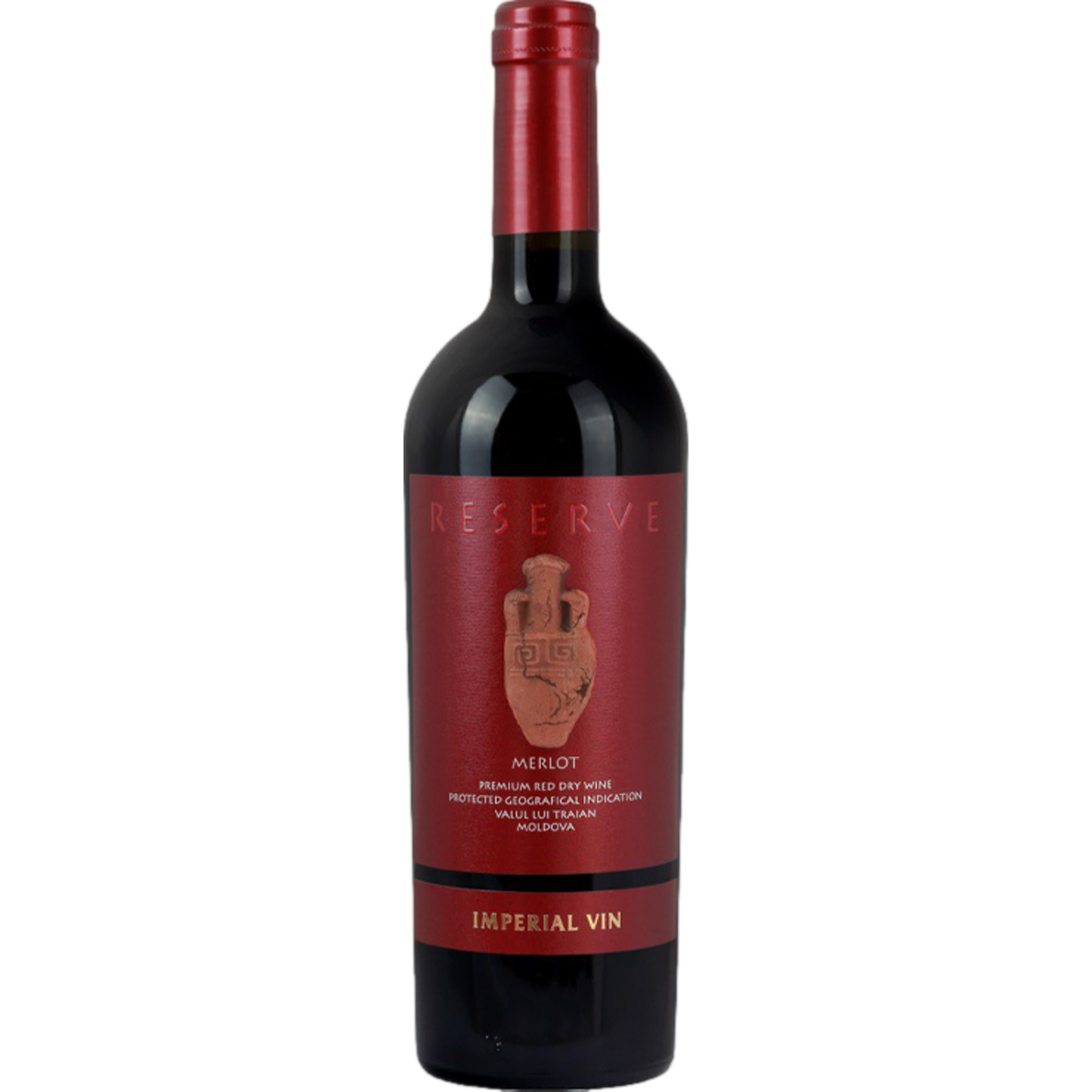 Imperial Vin Amphora Merlot, IGP Valul lui Traian, Valul lui Traian, 2024, Rotwein