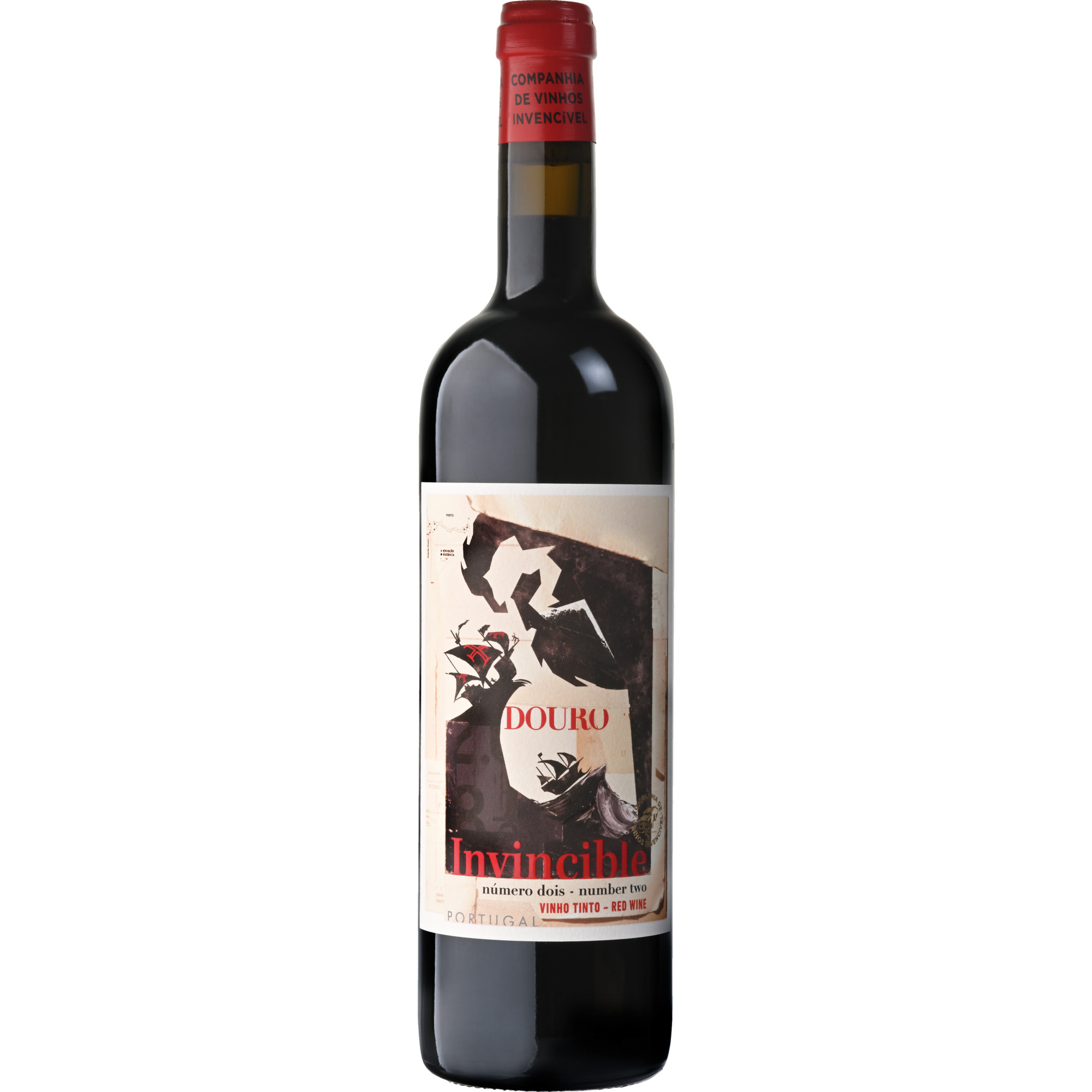 Invincible Number Two Red, Douro DOC, Douro, 2021, Rotwein