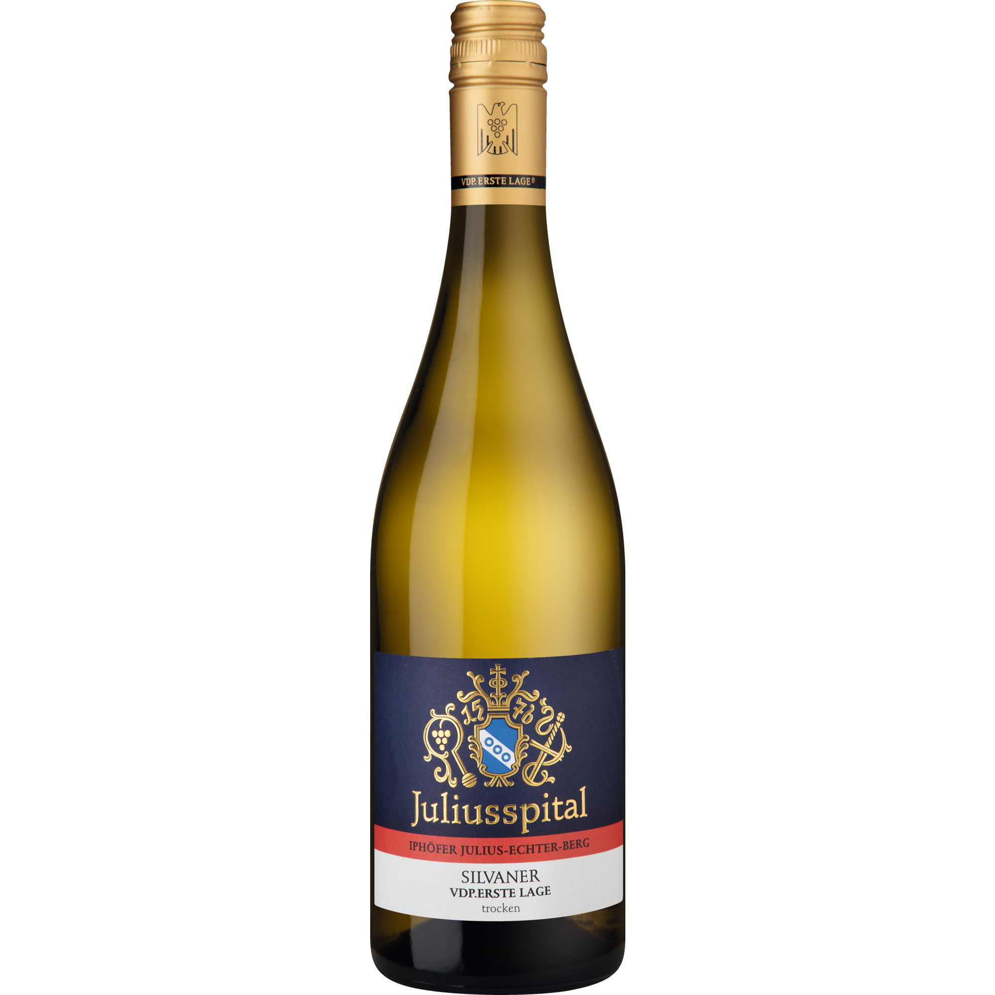 Iphöfer Julius-Echter-Berg Silvaner Erste Lage, Trocken, Franken, Franken, 2024, Weißwein