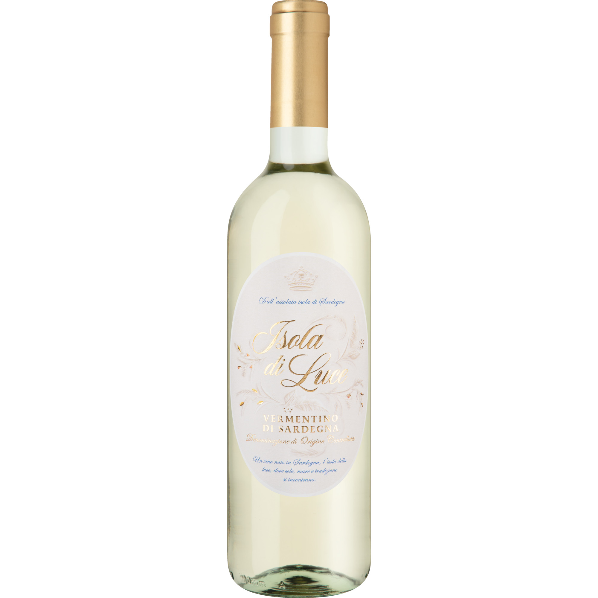 Isola di Luce Vermentino di Sardegna, Vermentino di Sardegna DOC, Sardinien, 2025, Weißwein