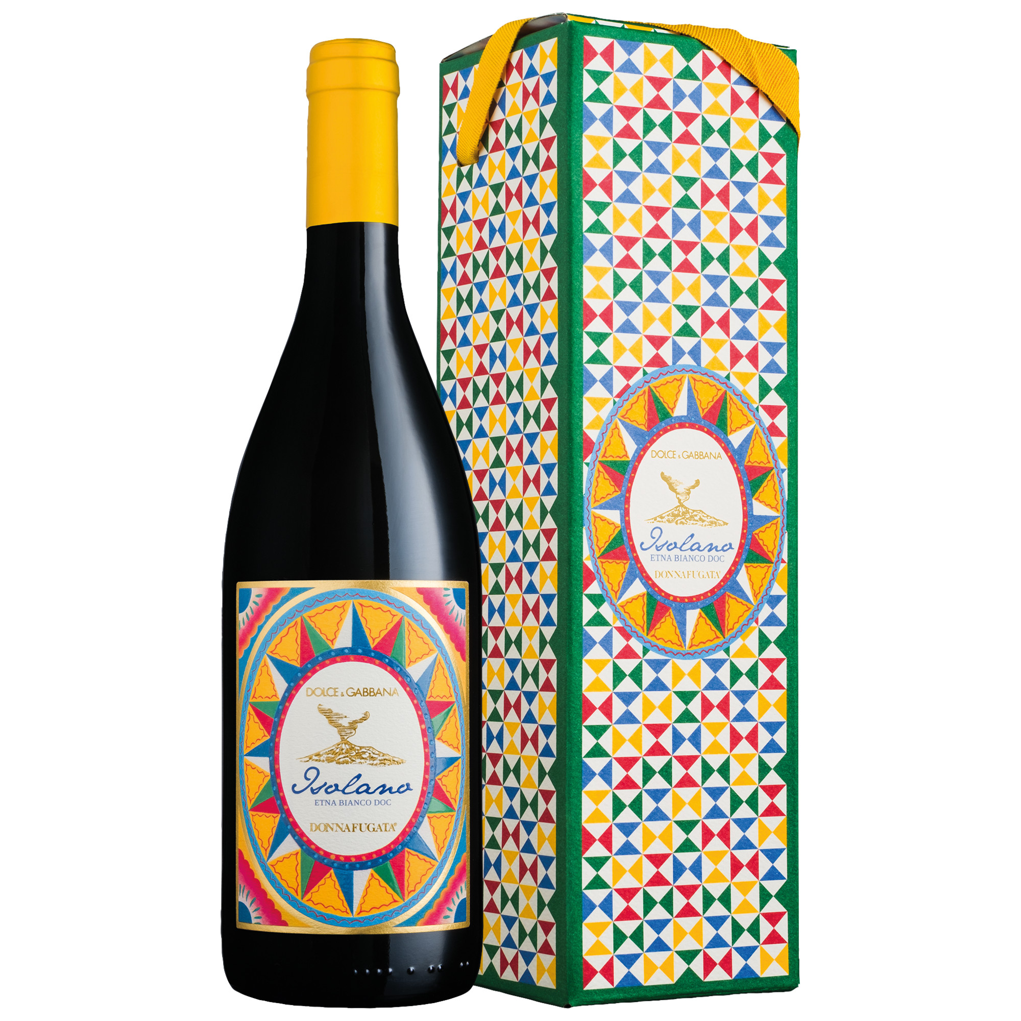 Isolano Dolce & Gabbana e Donnafugata, Etna Bianco DOC, Geschenketui, Sizilien, 2022, Weißwein