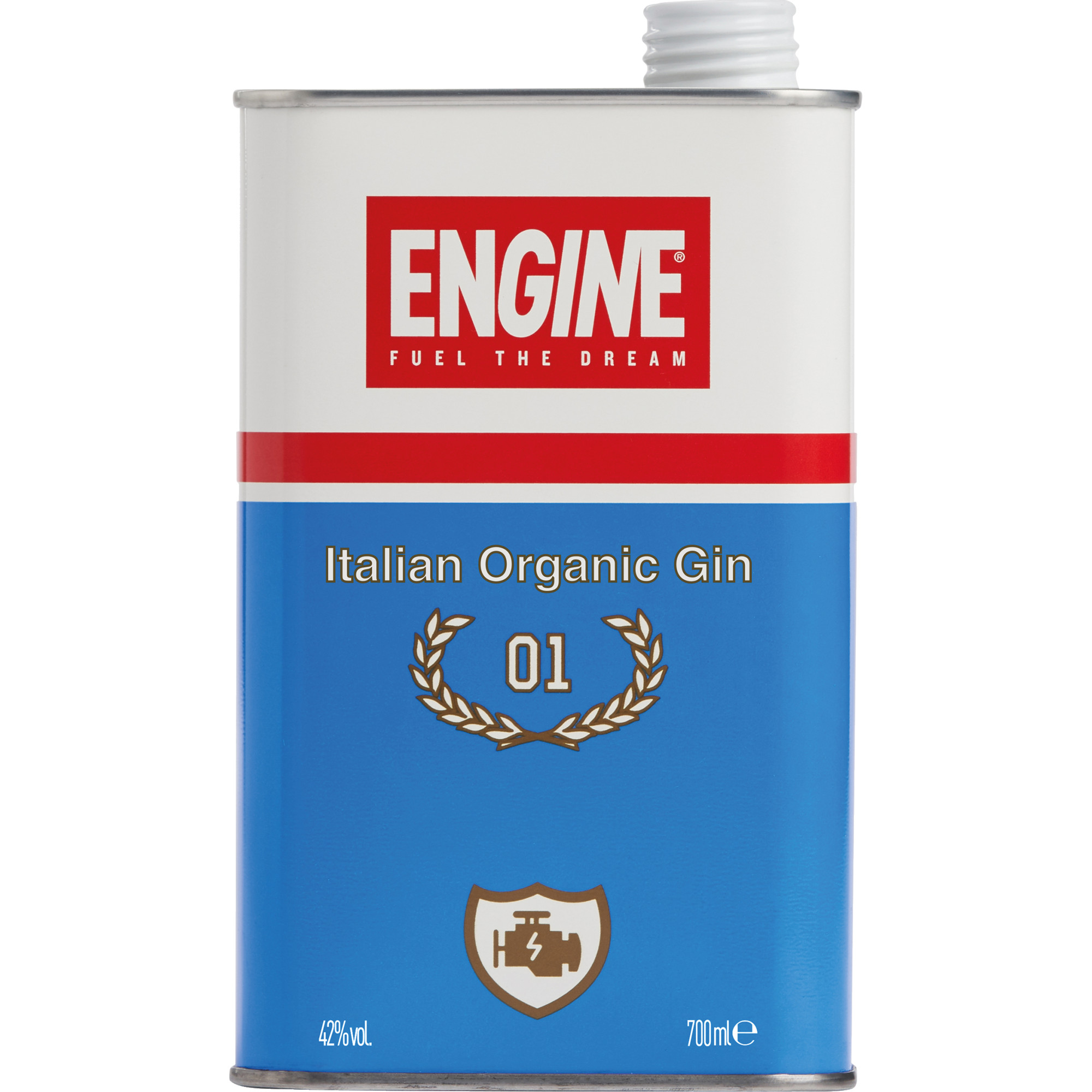 Italien Organic Gin Energine, 0,7 L, 42% vol, Lombardei, Spirituosen
