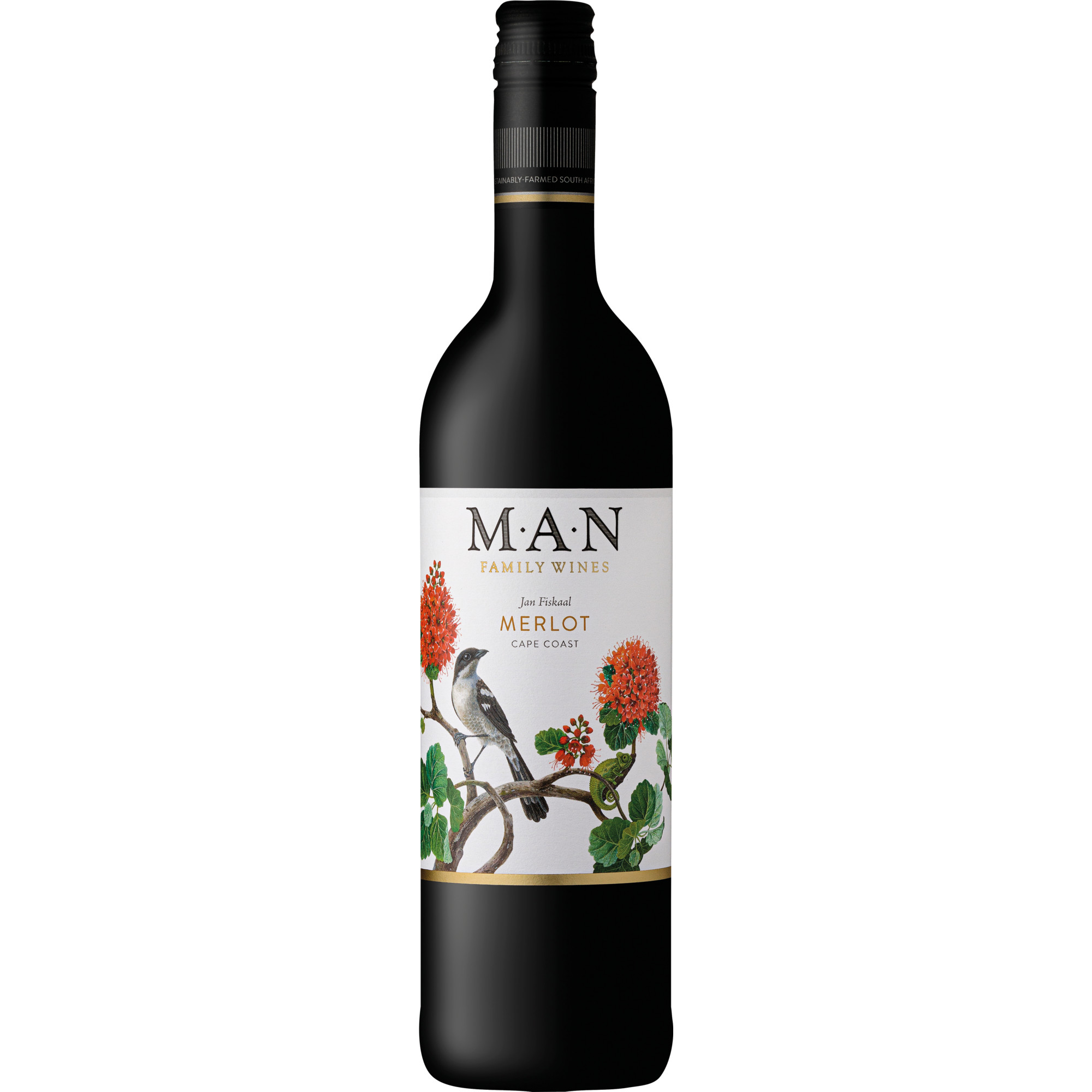Jan Fiskaal Merlot, WO Coastal Region, Western Cape, 2024, Rotwein