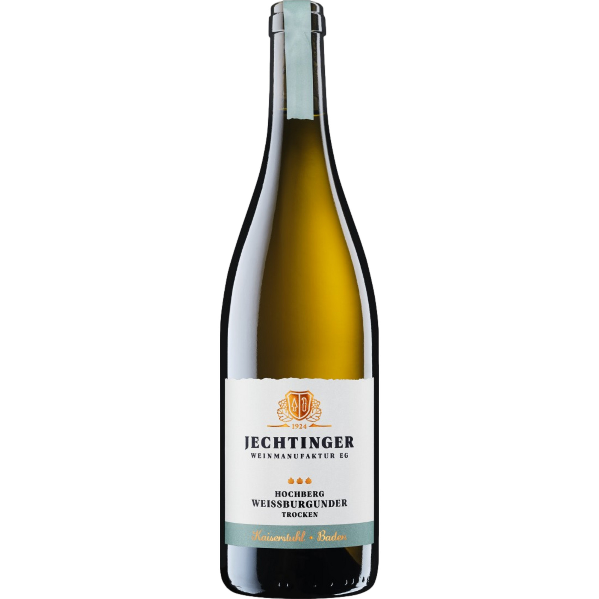 Jechtinger Hochberg Weissburgunder, Trocken, Baden, Baden, 2022, Weißwein