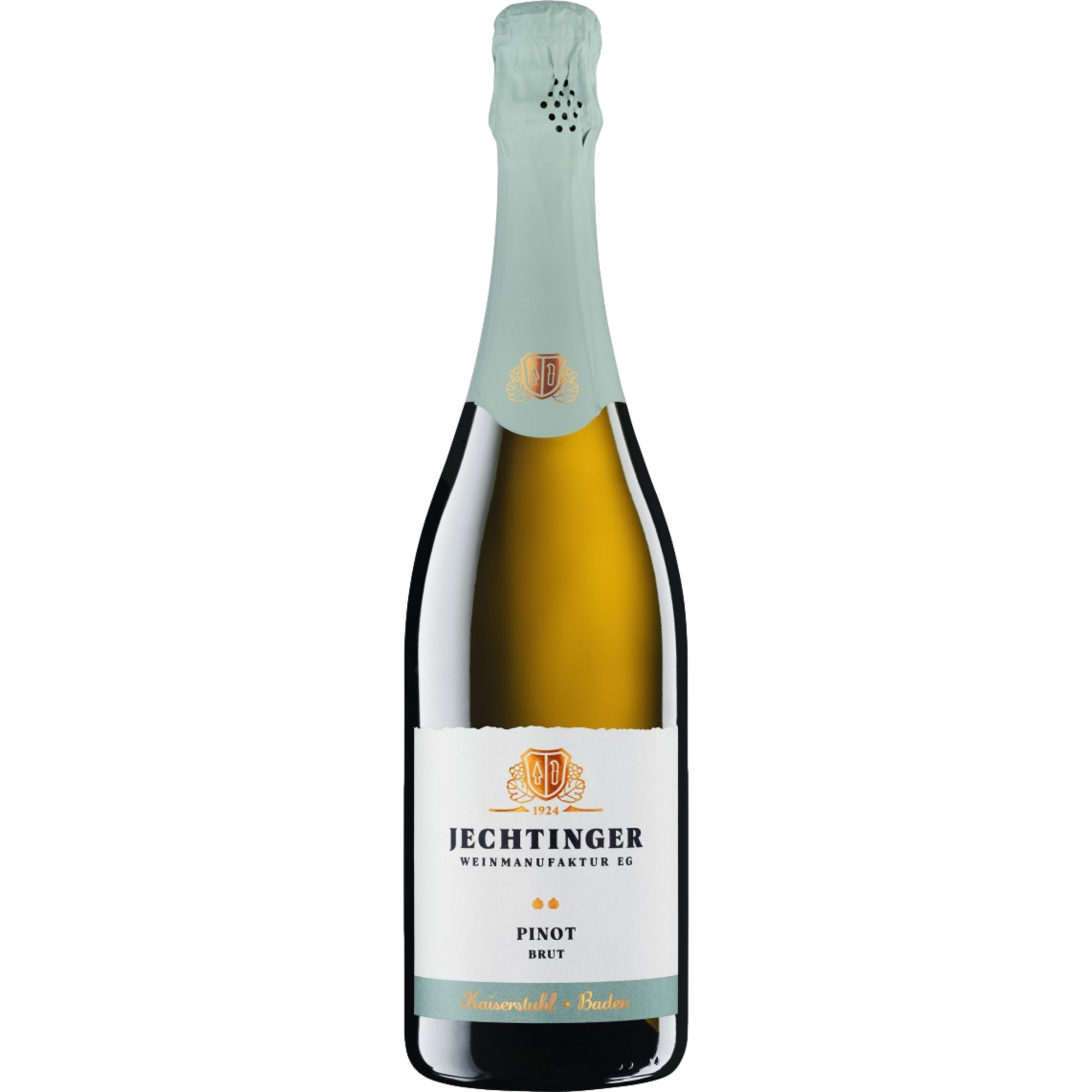 Jechtinger Pinot Sekt, Brut, Baden, Baden, 2023, Schaumwein