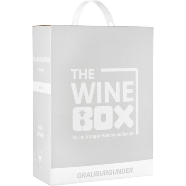 Jechtinger The Winebox Grauburgunder, Trocken, Baden, Bag in Box, 3L, Baden, 2024, Weißwein