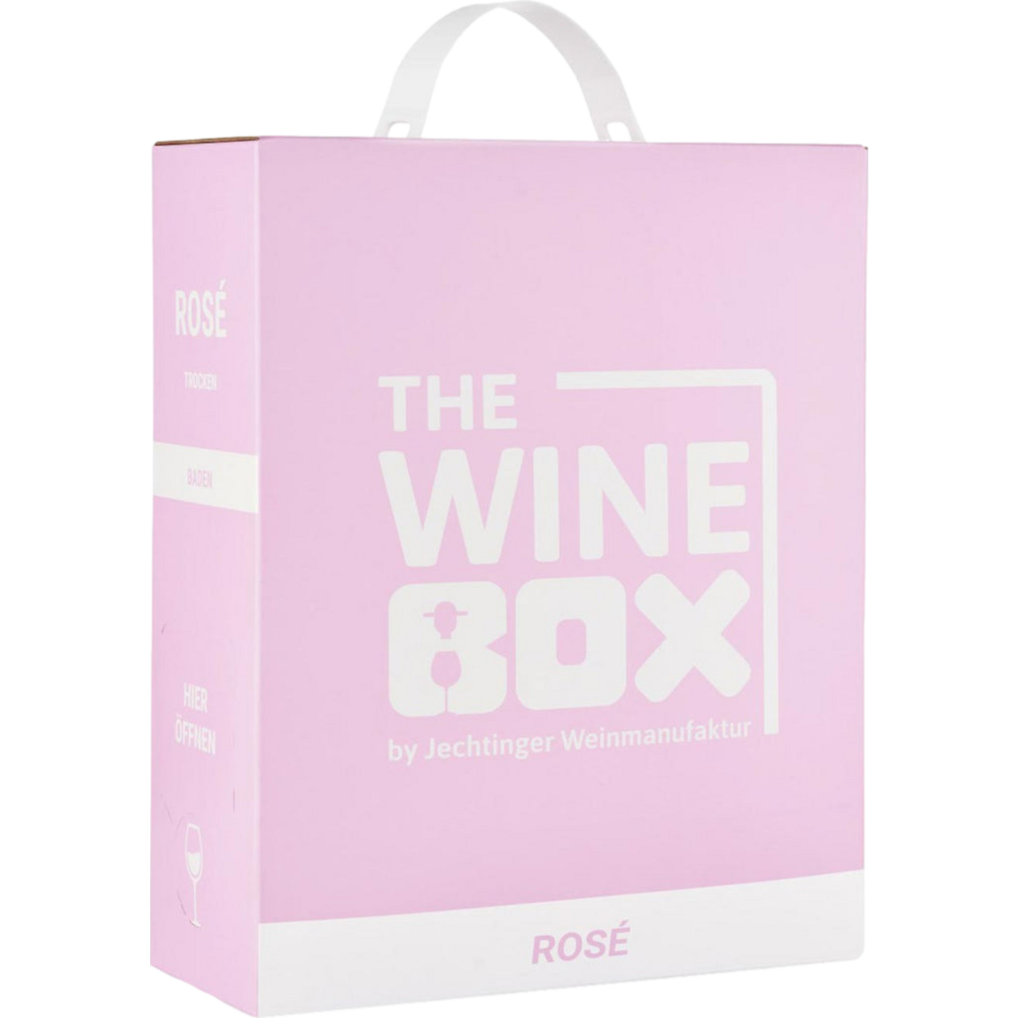 Jechtinger The Winebox Rosé, Trocken, Baden, Bag in Box, 3L, Baden, 2024, Roséwein