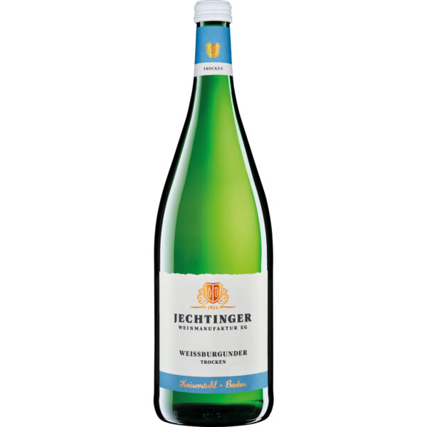 Jechtinger Weissburgunder, trocken, Baden, 1,0 L, Baden, 2024, Weißwein