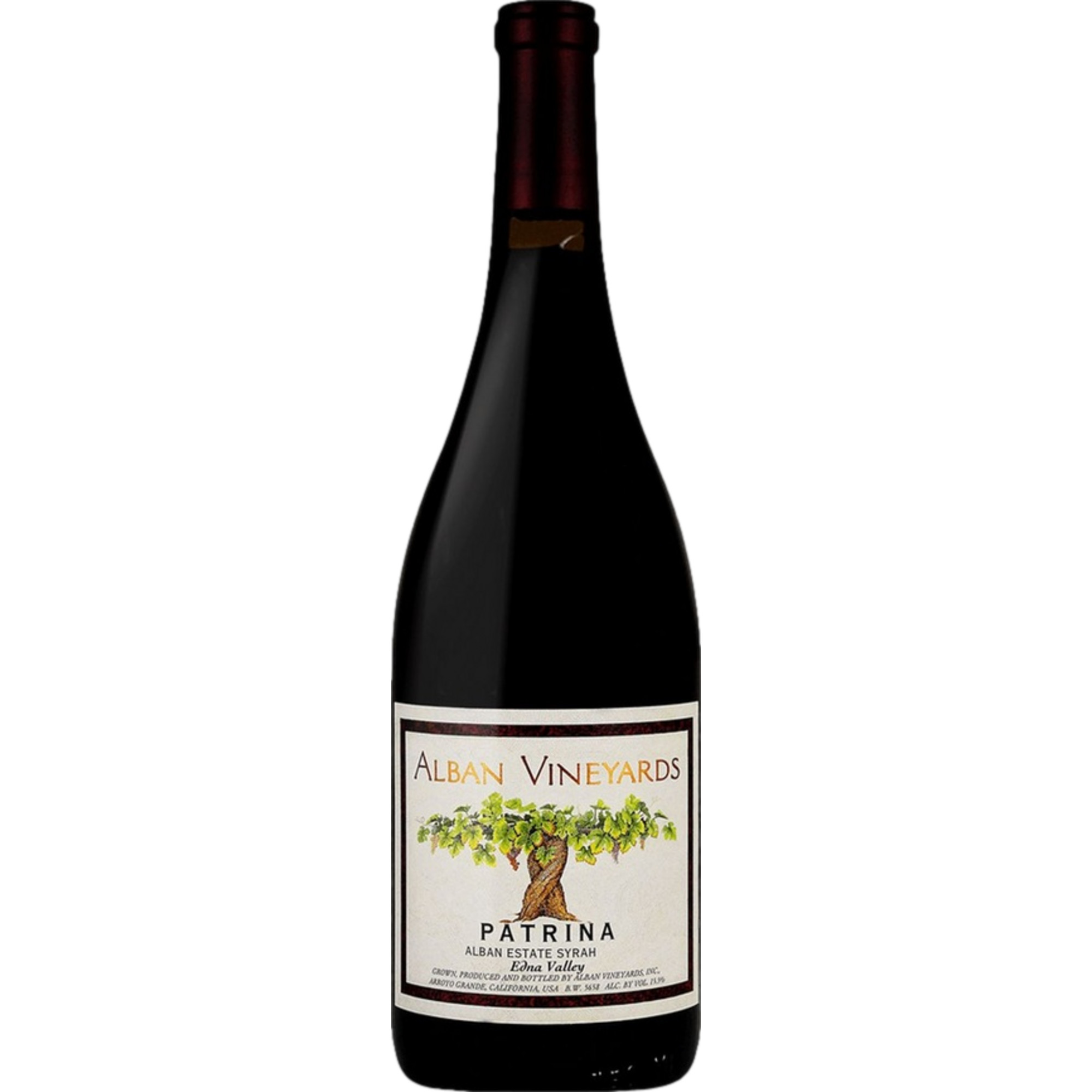 John Alban Vineyards Patrina Syrah, Edna Valley, Kalifornien, 2020, Rotwein