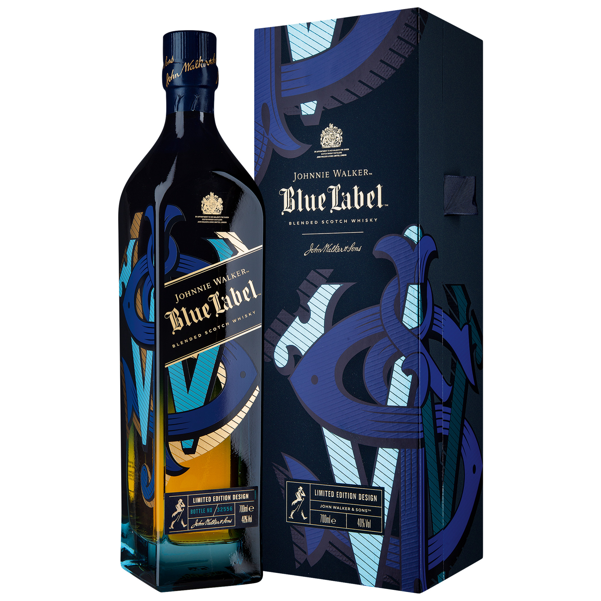 Johnnie Walker Blue Label Limited Edition 2021, Blended Scotch Whisky, 0,7L, 40%, Schottland, Spirituosen