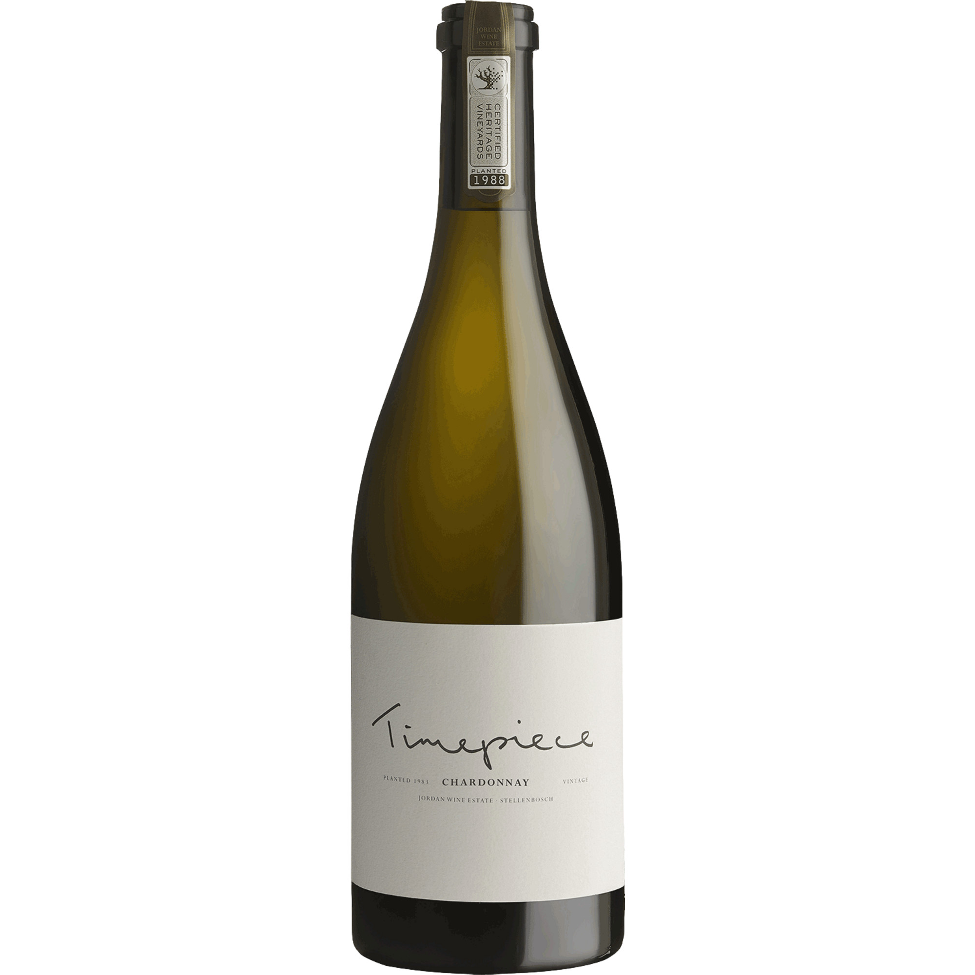 Jordan Timepiece Chardonnay, WO Stellenbosch, Western Cape, 2024, Weißwein