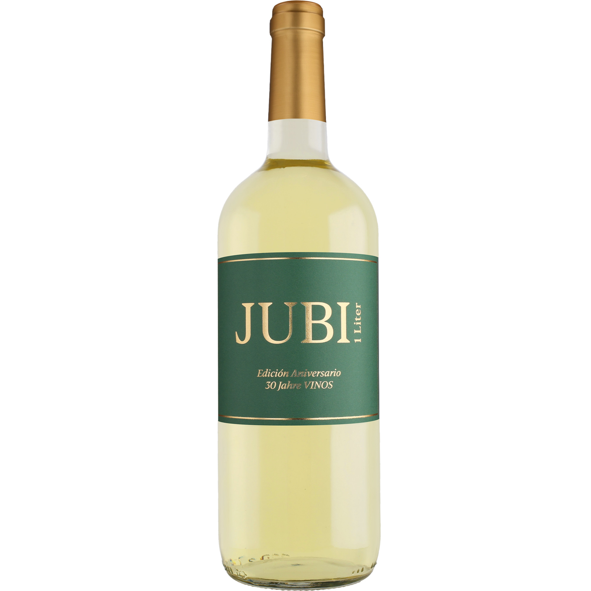 Jubi Liter Edición Aniversario 2025 1L 12% Vol. Weißwein Trocken aus Spanien