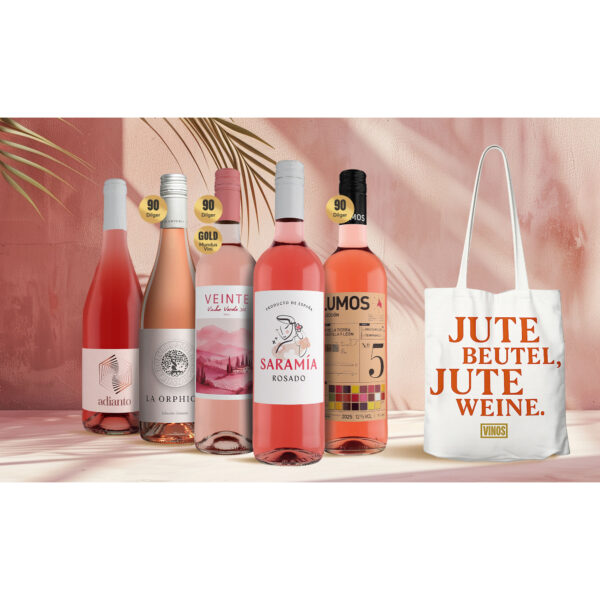 Jute (Rosé)Weine-Paket 3.75L Weinpaket aus Spanien