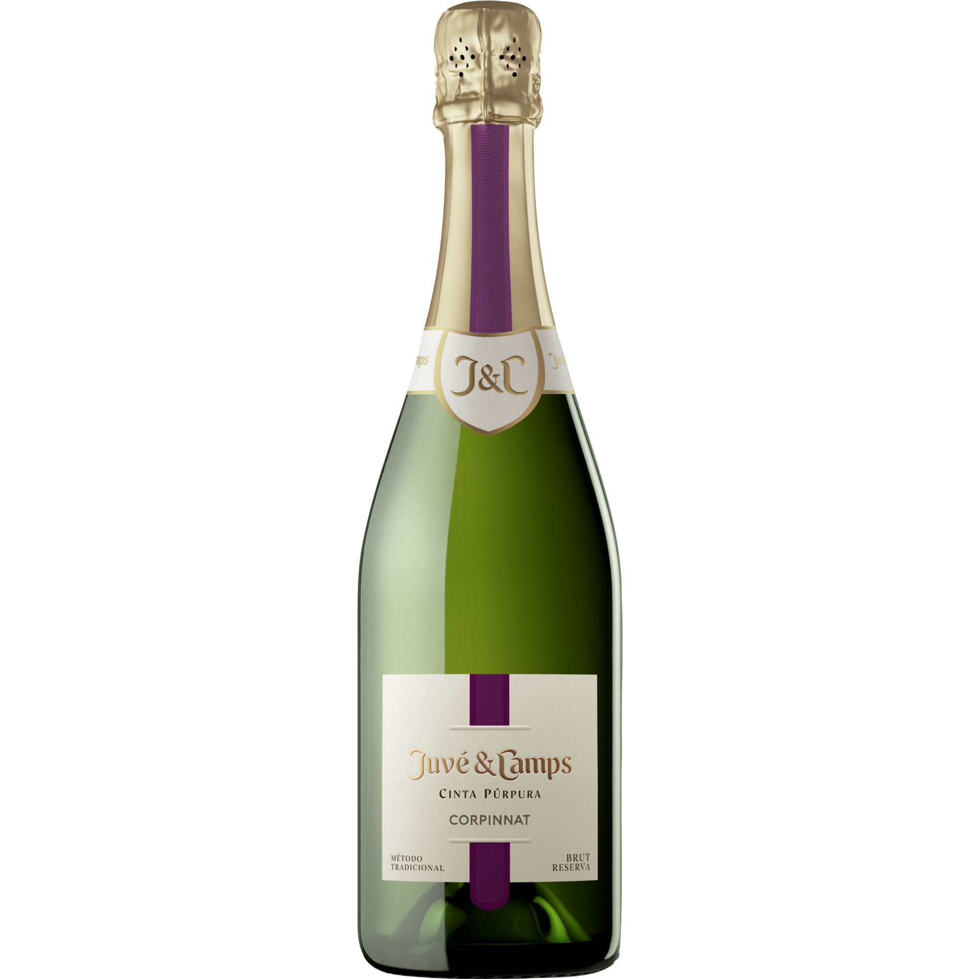Juvé & Camps Cinta Púrpura, Brut Reserva, Corpinnat, Katalonien, 2022, Schaumwein