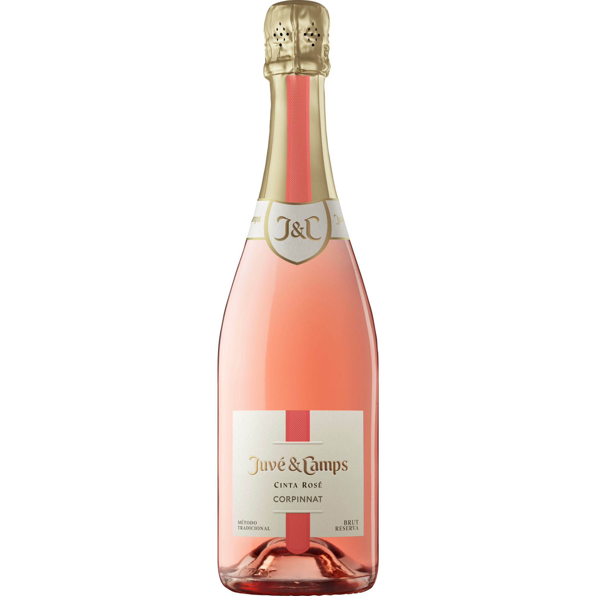 Juvé & Camps Cinta Rosé Pinot Noir, Brut Reserva, Corpinnat, Katalonien, 2023, Schaumwein