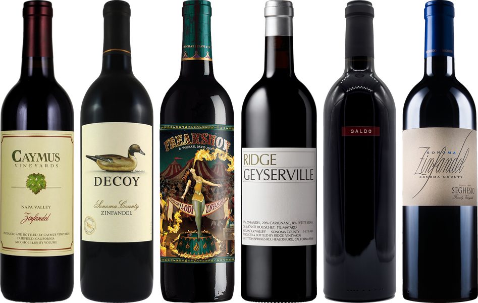 Kalifornien Zinfandel Premium Verkostungsset