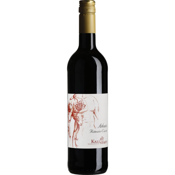 Kallstadt Cuvée Adonis Rot QbA, Trocken, Pfalz, Pfalz, 2022, Rotwein