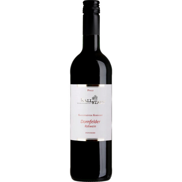 Kallstadt Kobnert Dornfelder QbA, Feinherb, Pfalz, Pfalz, 2023, Rotwein