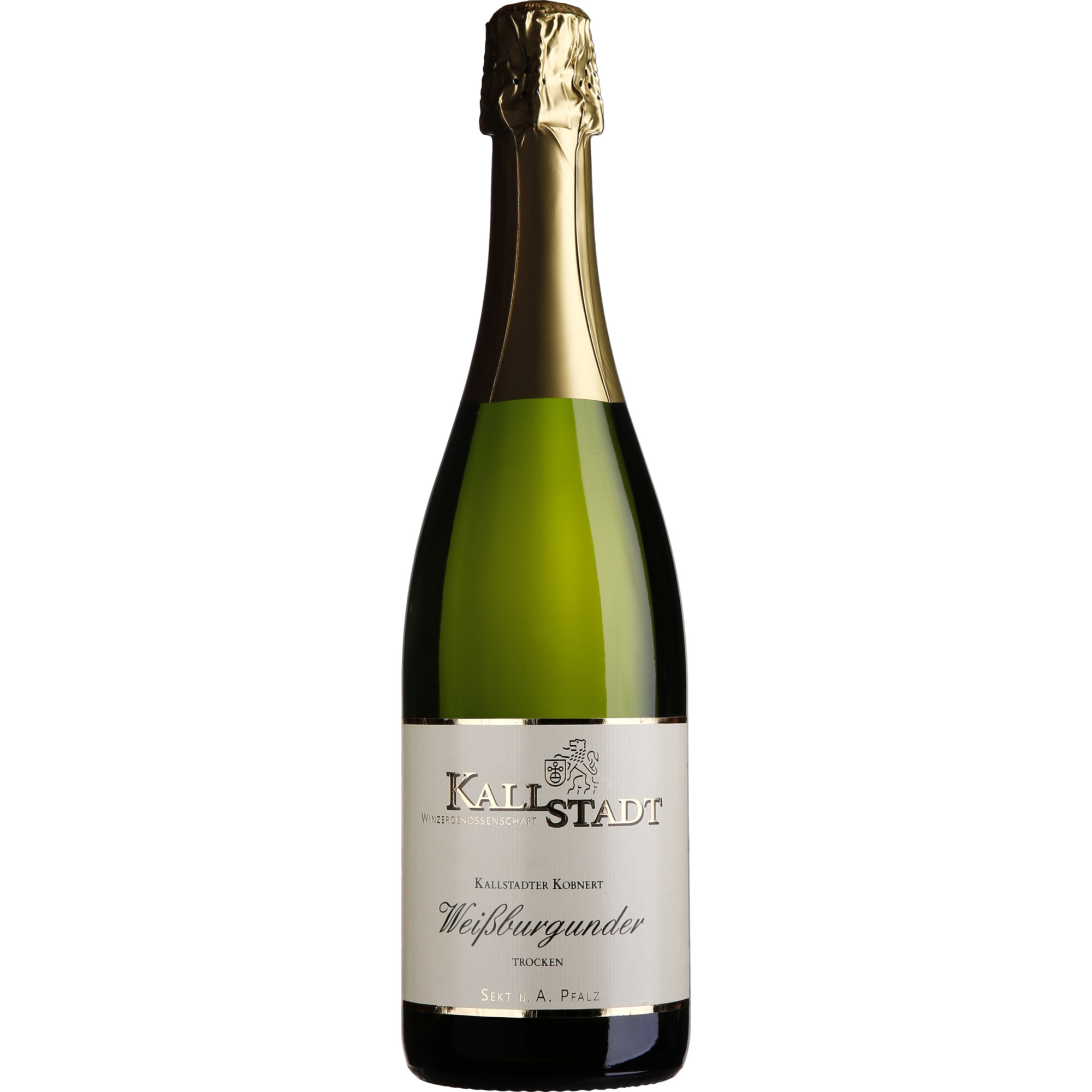 Kallstadt Kobnert Weißburgunder Sekt, Trocken, Pfalz, Pfalz, 2021, Schaumwein