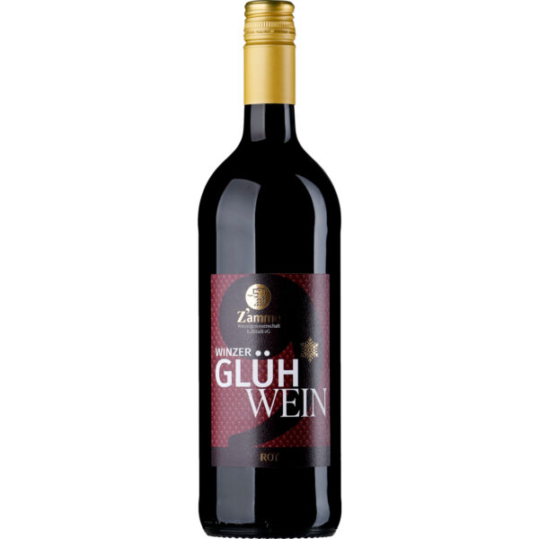 Kallstadt Winzerglühwein Rot, Aromatisiertes weinhaltiges Getränk, 1 Liter, Pfalz, Rotwein