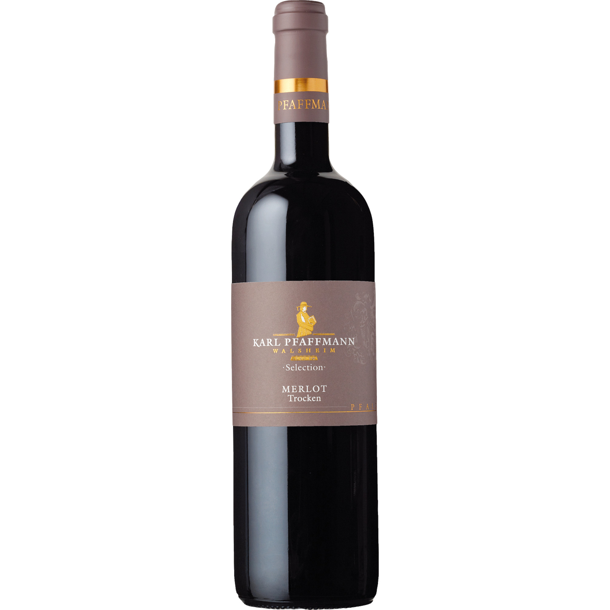 Karl Pfaffmann Merlot Selection, Trocken, Pfalz, Pfalz, 2022, Rotwein