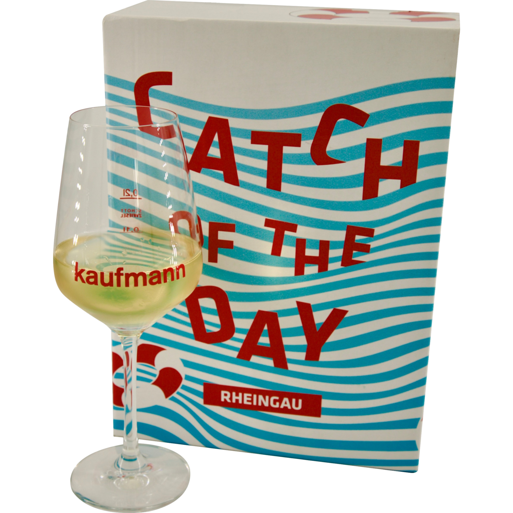 Kaufmann Catch of the Day Riesling, Trocken, Rheingau, 3,0 L Bag in Box, Rheingau, 2024, Weißwein
