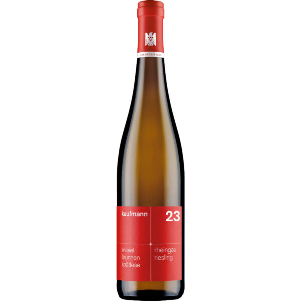 Kaufmann Riesling Spätlese, Süß, Rheingau, Rheingau, 2023, Weißwein