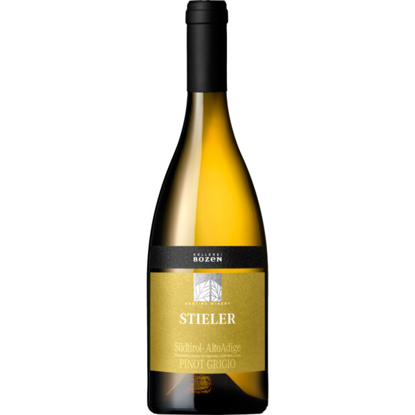 Kellerei Bozen Stieler Pinot Grigio, Alto Adige DOC, Trentino, 2025, Weißwein