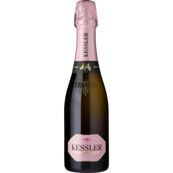 Kessler Sekt Hochgewächs Rosé, Brut, Deutscher Sekt, 0,375 L, Deutscher Sekt, Schaumwein