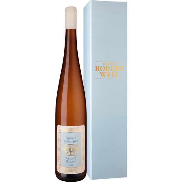 Kiedrich Gräfenberg Riesling GG, Trocken, Rheingau, Magnum, incl. Grußkarte, Rheingau, 2021, Weißwein