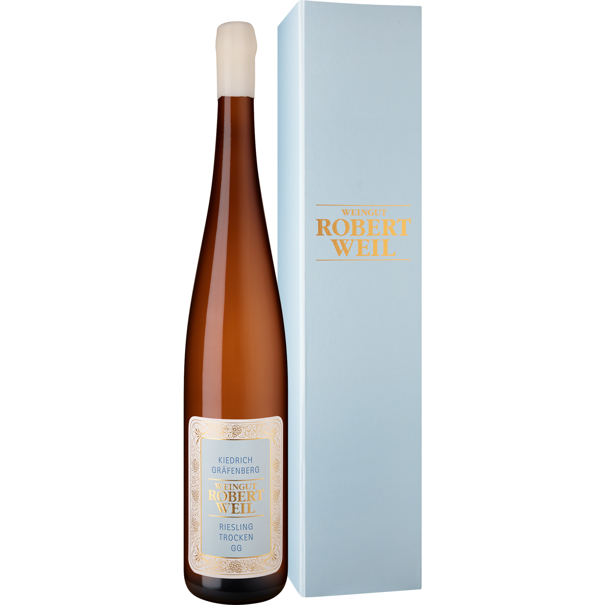 Kiedrich Gräfenberg Riesling GG, Trocken, Rheingau, Magnum, incl. Grußkarte, Rheingau, 2021, Weißwein