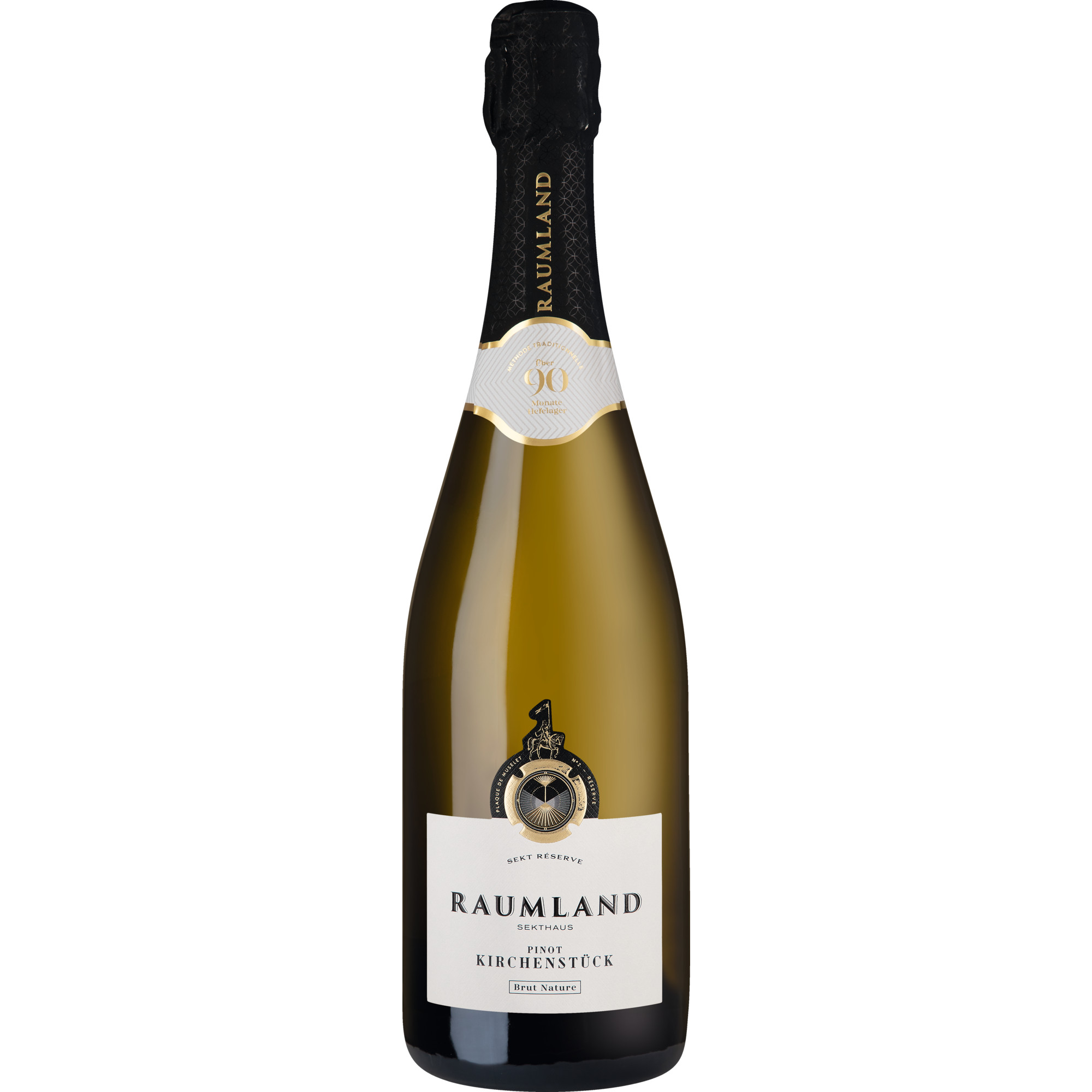Kirchenstück Pinot Réserve Sekt, Brut Nature, Rheinhessen, Rheinhessen, 2015, Schaumwein